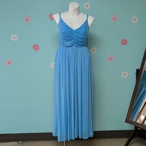 Torrid Light Blue Midi Dress